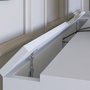 Hanah Home Duru 1600-47 Escritorio de Estudio Blanco